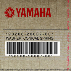 90208-20007-00 Original OEM YAMAHA