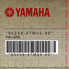 90249-07M02-00 Original OEM YAMAHA