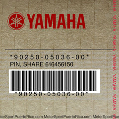 90250-05036-00 Original OEM YAMAHA