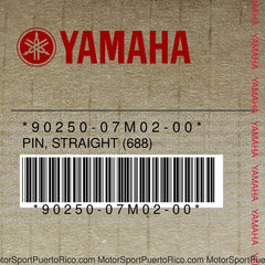 90250-07M02-00 Original OEM YAMAHA