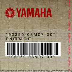 90250-08M07-00 Original OEM YAMAHA