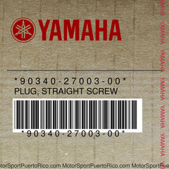 90340-27003-00 Original OEM YAMAHA