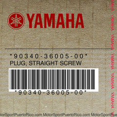 90340-36005-00 Original OEM YAMAHA
