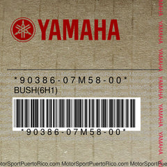 90386-07M58-00 Original OEM YAMAHA