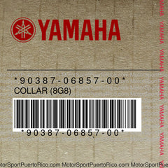 90387-06857-00 Original OEM YAMAHA