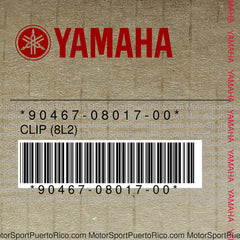 90467-08017-00 Original OEM YAMAHA
