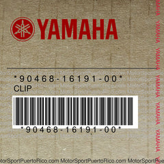 90468-16191-00 Original OEM YAMAHA