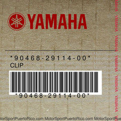 90468-29114-00 Original OEM YAMAHA