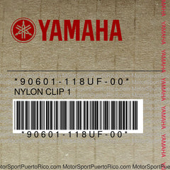 90601-118UF-00 Original OEM YAMAHA