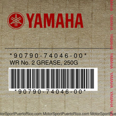 90790-74046-00 Original OEM YAMAHA