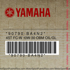 90790-BA4N2 Original OEM YAMAHA