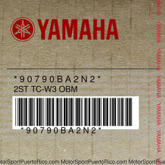 90790BA2N2 Original OEM YAMAHA