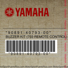 90891-40793-00 Original OEM YAMAHA