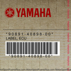 90891-40898-00 Original OEM YAMAHA