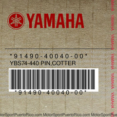 91490-40040-00 Original OEM YAMAHA