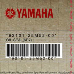 93101-25M52-00 Original OEM YAMAHA