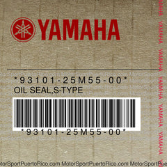 93101-25M55-00 Original OEM YAMAHA