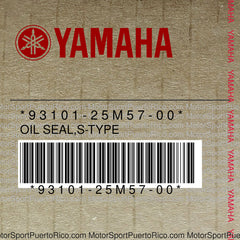 93101-25M57-00 Original OEM YAMAHA