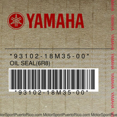 93102-18M35-00 Original OEM YAMAHA