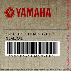 93102-30M53-00 Original OEM YAMAHA