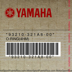 93210-321A8-00 Original OEM YAMAHA