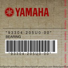 93304-205U0-00 Original OEM YAMAHA