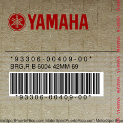 93306-00409-00 Original OEM YAMAHA