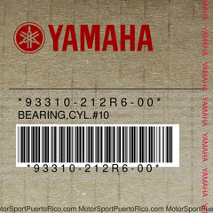 93310-212R6-00 Original OEM YAMAHA