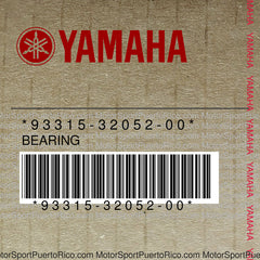 93315-32052-00 Original OEM YAMAHA