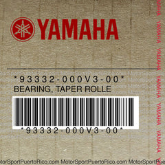 93332-000V3-00 Original OEM YAMAHA