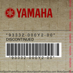 93332-000Y2-00 Original OEM YAMAHA