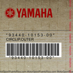 93440-10153-00 Original OEM YAMAHA