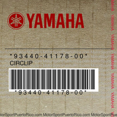 93440-41178-00 Original OEM YAMAHA