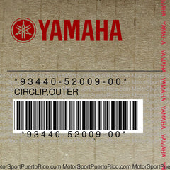 93440-52009-00 Original OEM YAMAHA