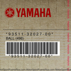 93511-32027-00 Original OEM YAMAHA