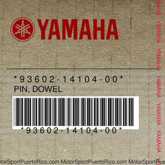 93602-14104-00 Original OEM YAMAHA