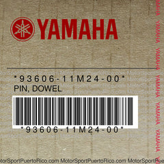 93606-11M24-00 Original OEM YAMAHA