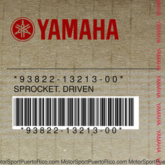 93822-13213-00 Original OEM YAMAHA