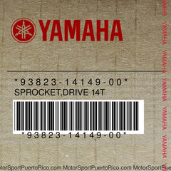 93823-14149-00 Original OEM YAMAHA