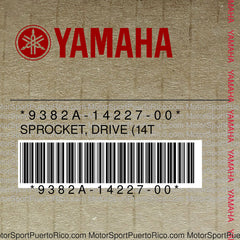 9382A-14227-00 Original OEM YAMAHA