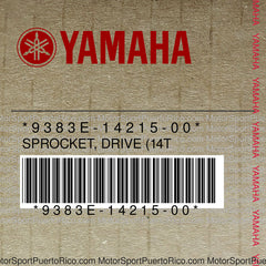 9383E-14215-00 Original OEM YAMAHA