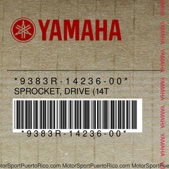 9383R-14236-00 Original OEM YAMAHA