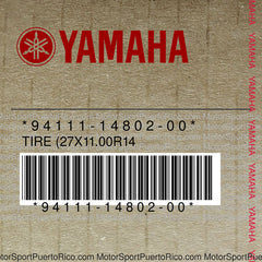 94111-14802-00 Original OEM YAMAHA