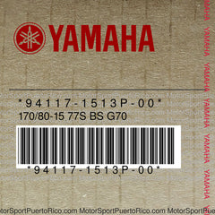 94117-1513P-00 Original OEM YAMAHA