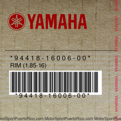94418-16006-00 Original OEM YAMAHA