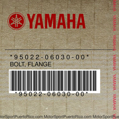 95022-06030-00 Original OEM YAMAHA
