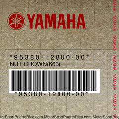 95380-12800-00 Original OEM YAMAHA