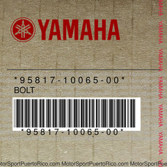 95817-10065-00 Original OEM YAMAHA