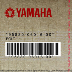 95880-06016-00 Original OEM YAMAHA