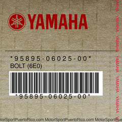 95895-06025-00 Original OEM YAMAHA